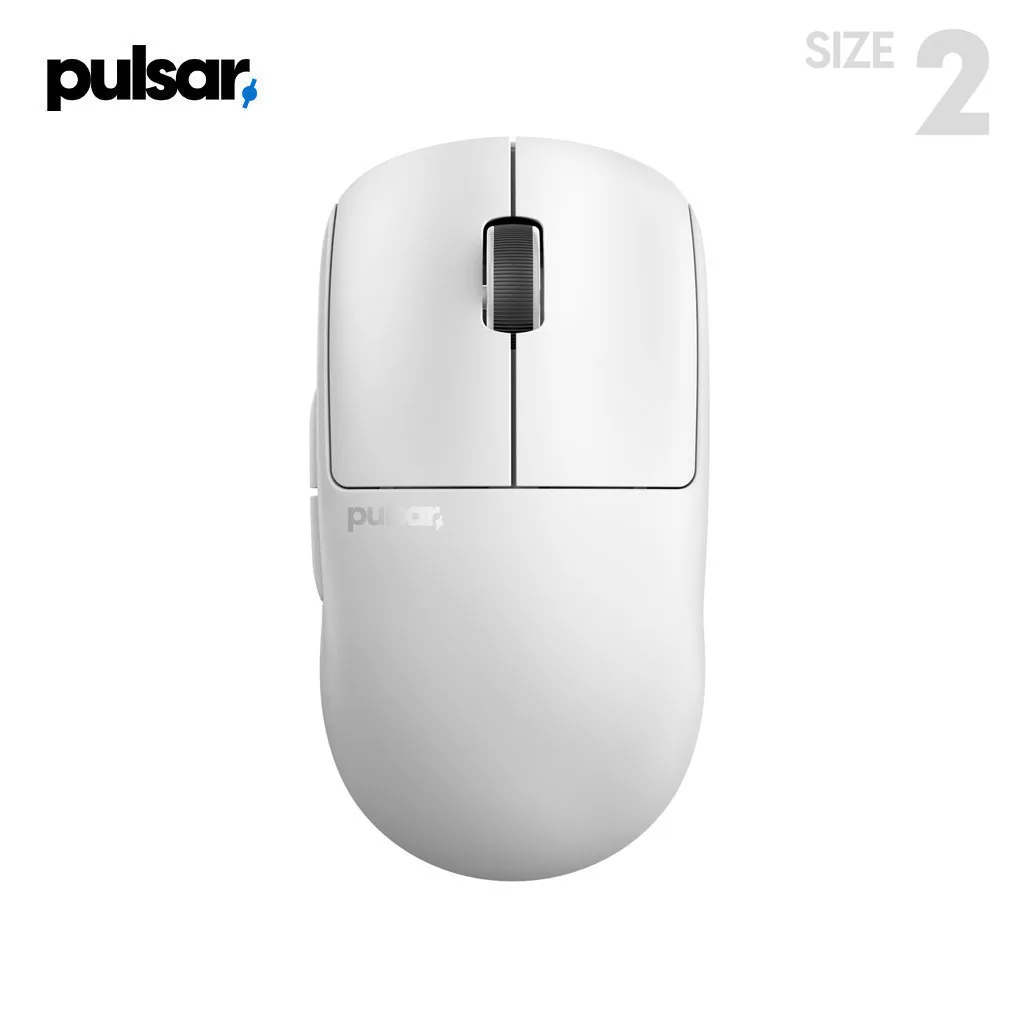 Pulsa PULSAR X2 V3 MIdium Wireless Gaming mouse ultralweight light (white)