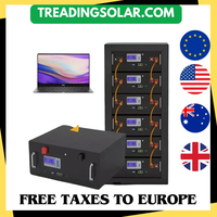 48V 100AH 150AH 200AH LiFePO4 Battery Pack 51.2V Lithium Solar Battery 6000+ Cycle Built-in 200A BMS RS485 CAN For Home Storage