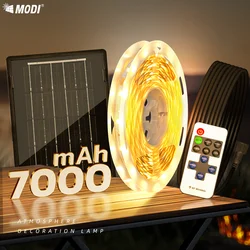 Solar LED strip light 2835 waterproof IP65 12V 5M/10M warm light 3000K for indoor light, outdoor light, wall light decoration