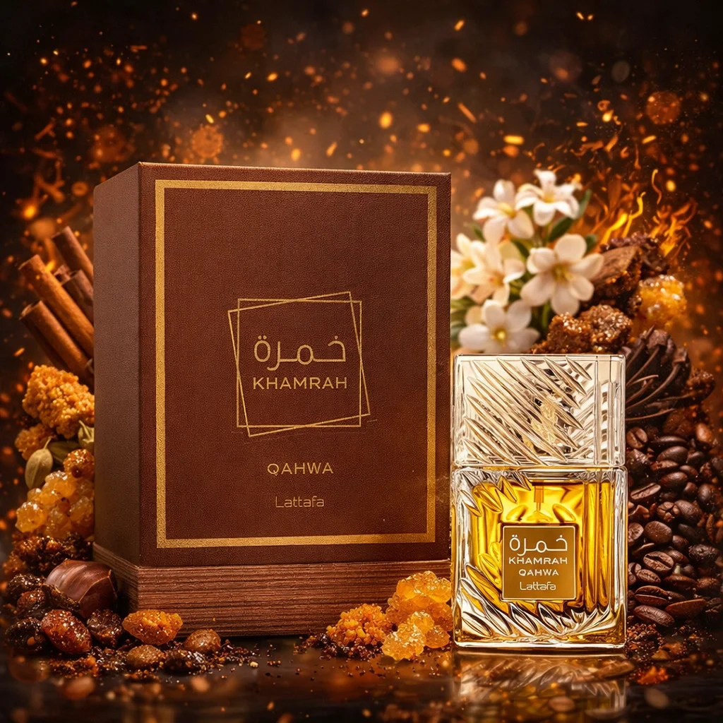 Lattafa Khamrah Qahwa 50ml – Eau de Parfum Oriental Gourmand Café Vanillé Unisexe