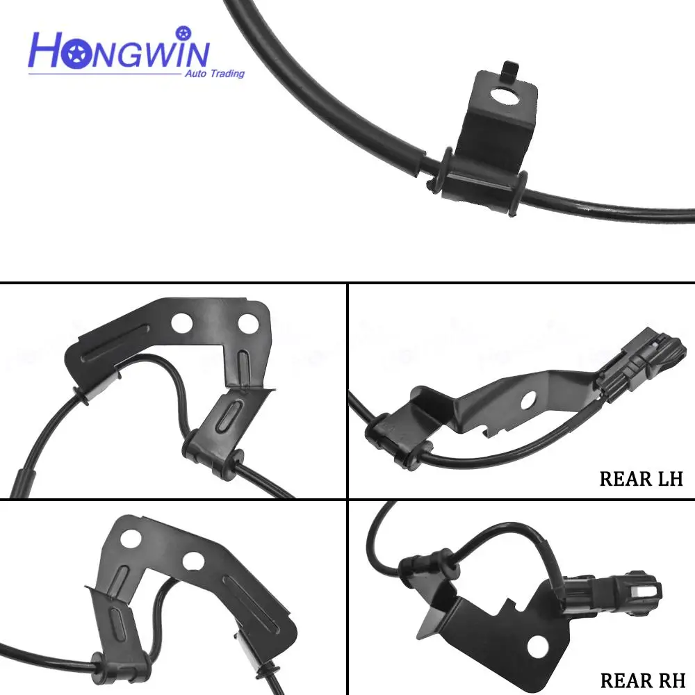 Front Rear Wheel Speed ABS Sensor For 13-19 Hyundai Santa Fe Sport Kia Sorento 4WD 956702W000 956712W000 956802W000 956812W000