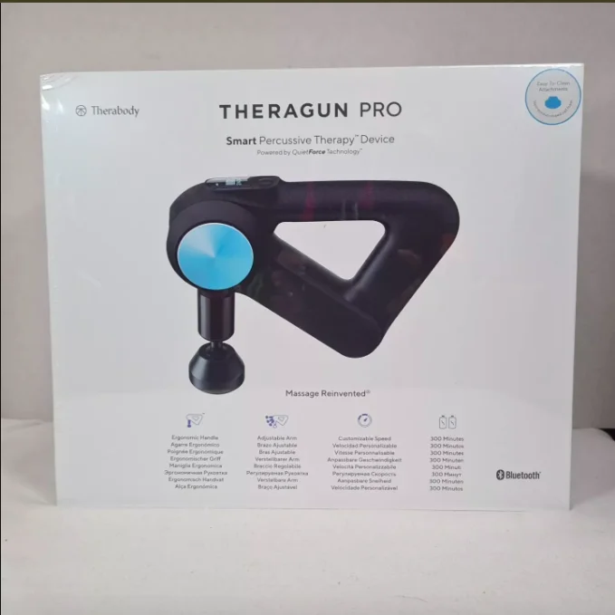 Theragun Pro 4-го поколения-устройство для интеллектуальной терапии Percussive-совершенно новый запечатанный (MOQ: 5 комплектов)