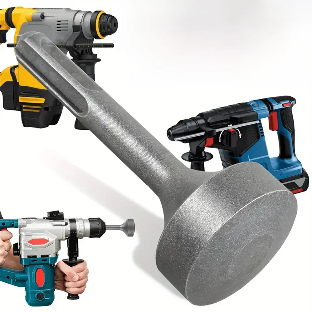 Broca de aço para serviço pesado, Motorista de aterramento, Resistente ao desgaste, Ampla