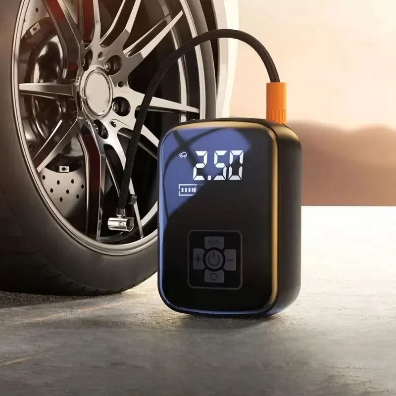 AliExpress HELLOLEIBOO 1pc Wireless Car Air Compressor Air Pump Electric Tire Inflator Pump for Motorcycle Bicycle Boat AUTO Tyre Balls Inflatable