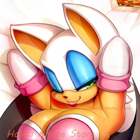 Dakimakura Rouge Bat Anime Double-sided Print Life-size Body Pillow Cover Pillowcase