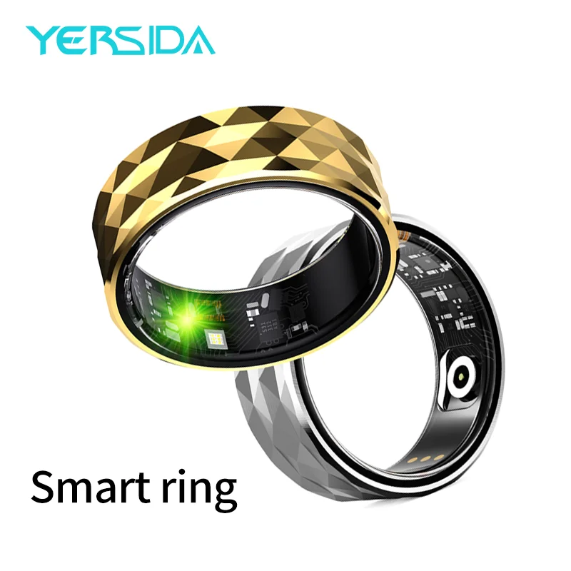 YERSIDA-Anneau intelligent R12M, surveillance de la fréquence cardiaque du sommeil, étanche IP68 5iko, comptage des calories et des pas à distance, modes multi-sports