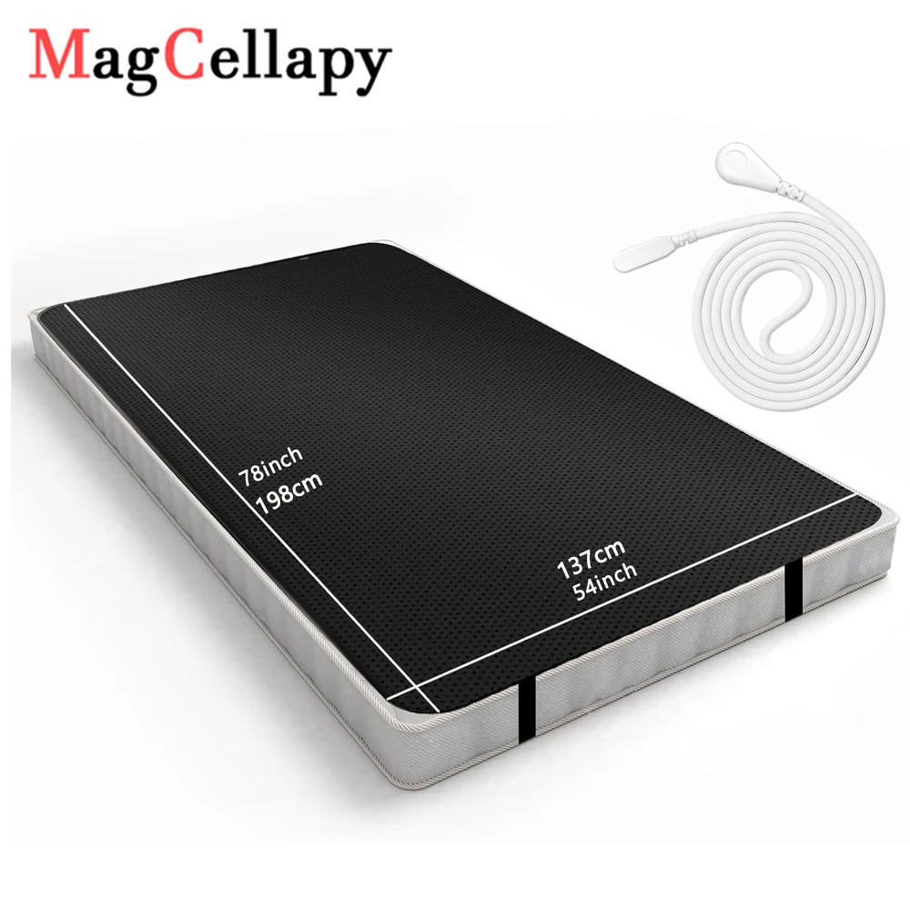 

Conductive Carbon Grounded Massage Mattress With Breathable Small Holes Grooves To Prevent Static Electricity And Improve Sleep