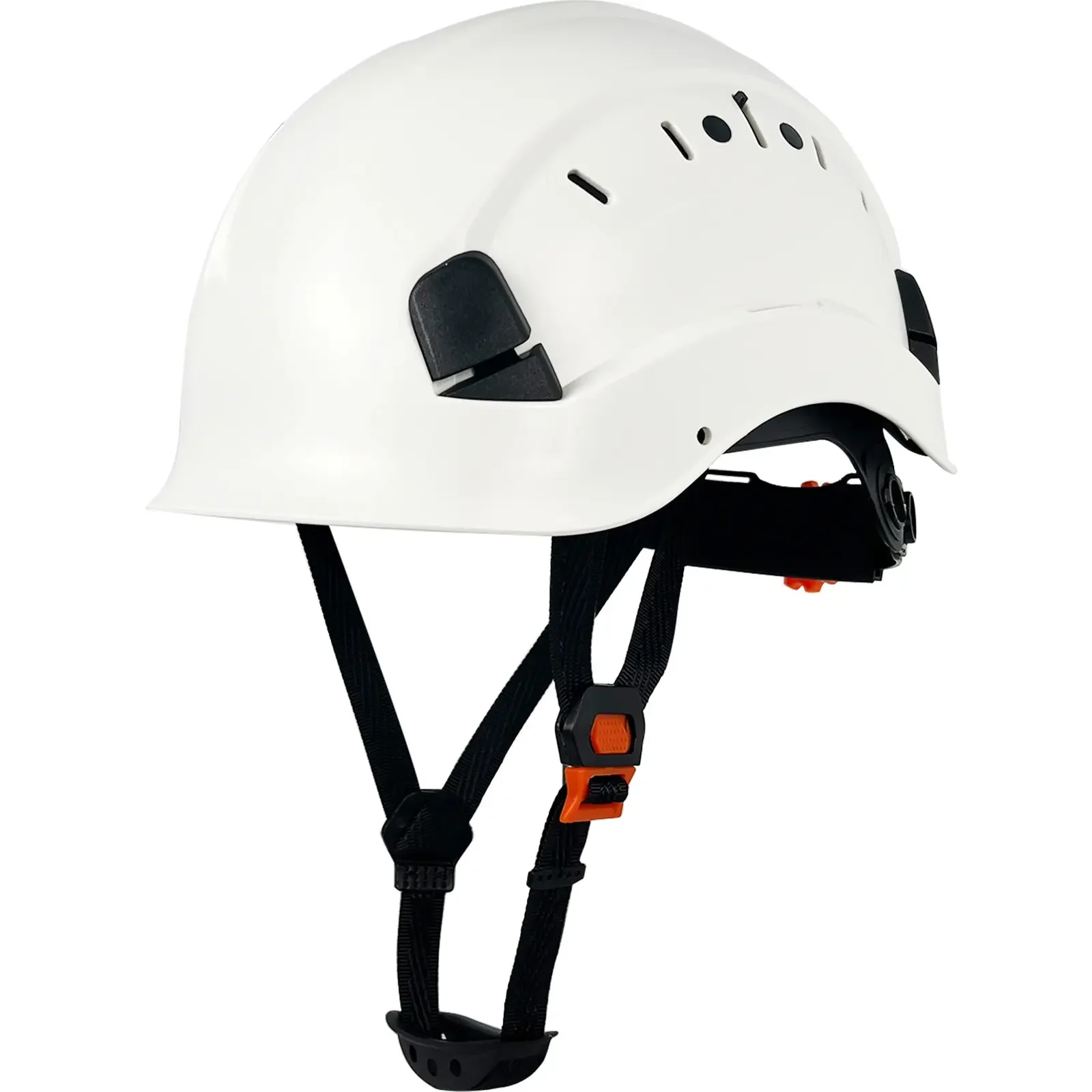 Kask ochronny CE dla inżyniera Wentylowany kask ochronny dla mężczyzn i kobiet Przemysłowa regulowana grzechotka — zdjęcie 2
