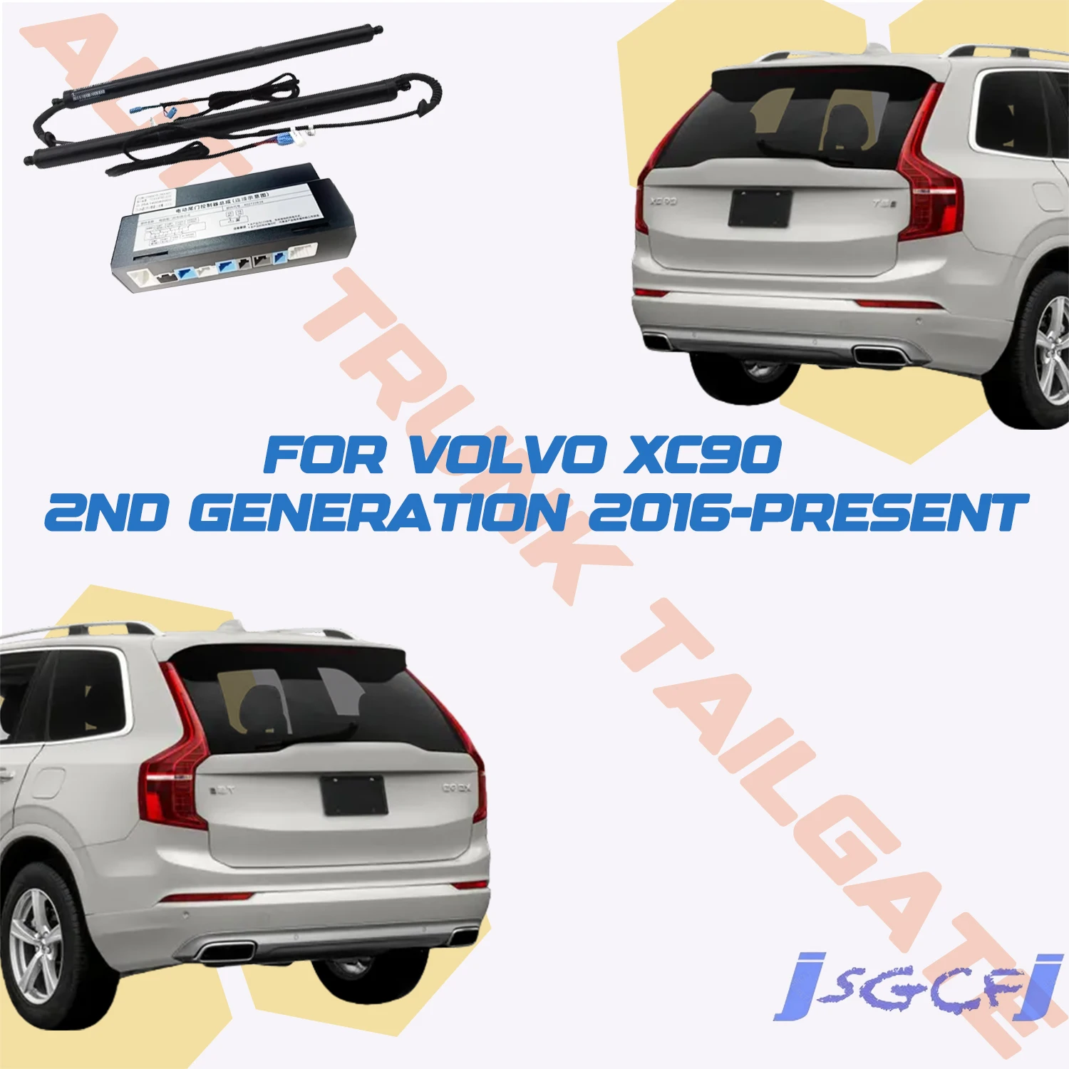 For Volvo XC90 2nd generation 2016-present Car Power Trunk Lift Electric Hatch Tailgate Tail Gate Strut Auto Rear Door Actuator
