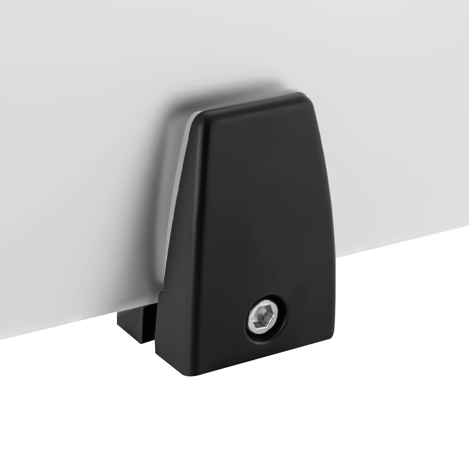 Dual Frosted Plexiglass 24 x 18 inch Clamp-on Desk Privacy Panels, Acrylic Cubicle Desk Dividers, Office Partitions, 2 pcs