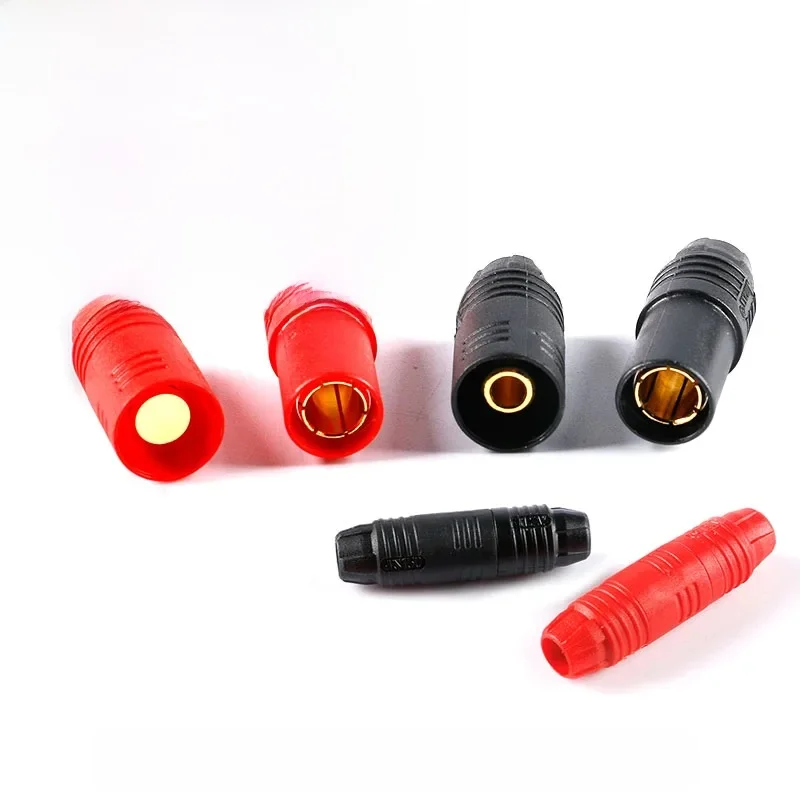 AS150 bouchon de fleur ignifuge 7mm plaqué or Anti étincelle modèle d'aviation à courant élevé batterie au lithium charge fiches mâles