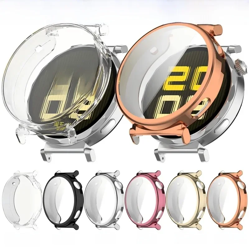 Coque complète en TPU pour Huawei Watch GT5, 46mm 41mm, toutes les capuchons de protection d'écran, pare-chocs pour Huawei Watch GT 5