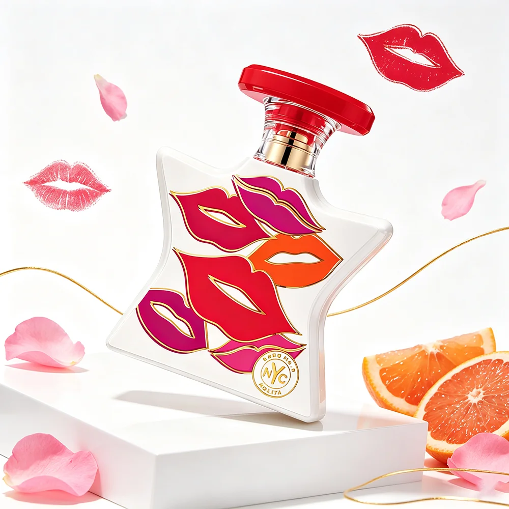 Bond No.9 Nolita Perfume 100ml Women Elegant Floral Scent Tangerine Freesia Top Notes Lily Jasmine Heart Soft Amber Sandalwood Base Long Lasting EDP Luxury NYC Gift Box view 5