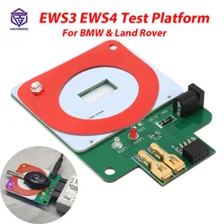 Plataforma recarregável do teste para BMW e Land Rover EWS programador, PCF7935 EML com chave do carro, bobina do imobilizador do ECU, EWS3 EWS4