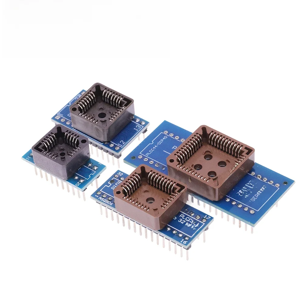 PLCC20 PLCC28 PLCC32 PLCC44 do DIP 20 28 32 44 Uniwersalny programator USB Adapter IC Gniazdo testowe dla TL866CS TL866A EZP2010 — zdjęcie 2