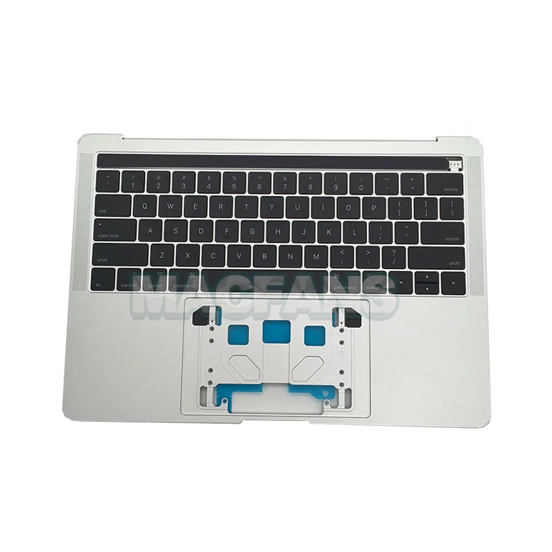 Laptop A1706 A1707 Topcase for Macbook Pro A1989 A1990 A2141 A2251 A2289 A2338 Top Case US UK Keyboard with Touchbar Silver Grey