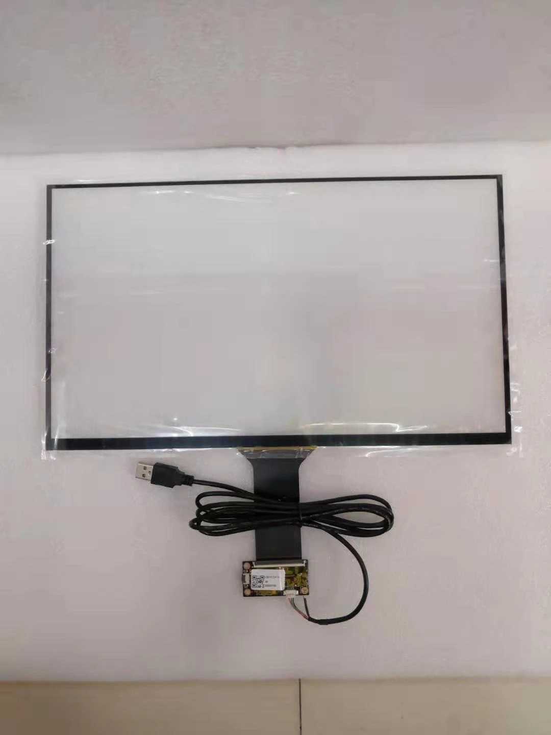 15.6 Inch USB Capacitive Touch Screen Sensor Digitizer Mult Fingers  Raspberry Pi Win7 8 10 Linux