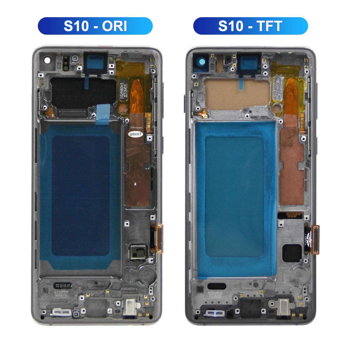 S10 TFT Quality Screen for Samsung S10 G973, G973F, SM-G973F,SM-G973U Lcd Display Touch Screen with Frame Digitizer Assembly