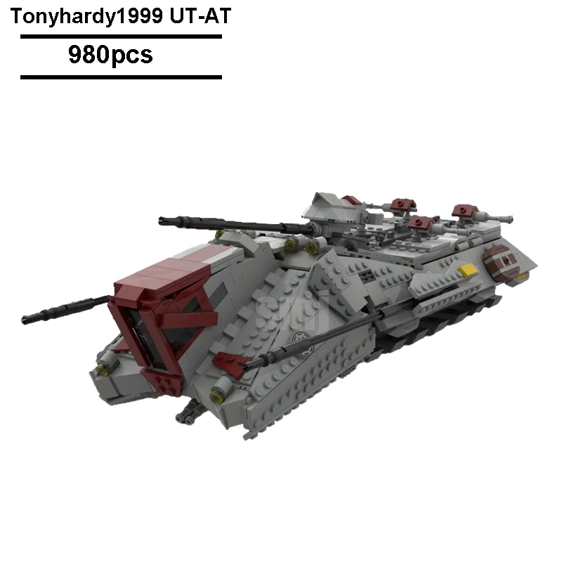

New Interstellar Military Tonyhardy1999 UT-AT Model Boy Assembled Building Block Series Bricks Children's Toy Christmas Gift
