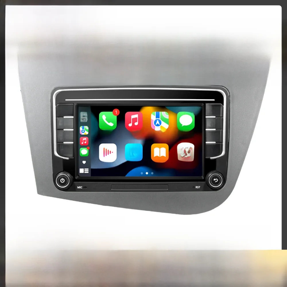 2Din Android 13 LHD Autoradio voor Seat Leon 2 MK2 2005-2012 Multimedia Speler Stereo draadloze Carplay GPS RDS 4G Head Unit - afbeelding 2