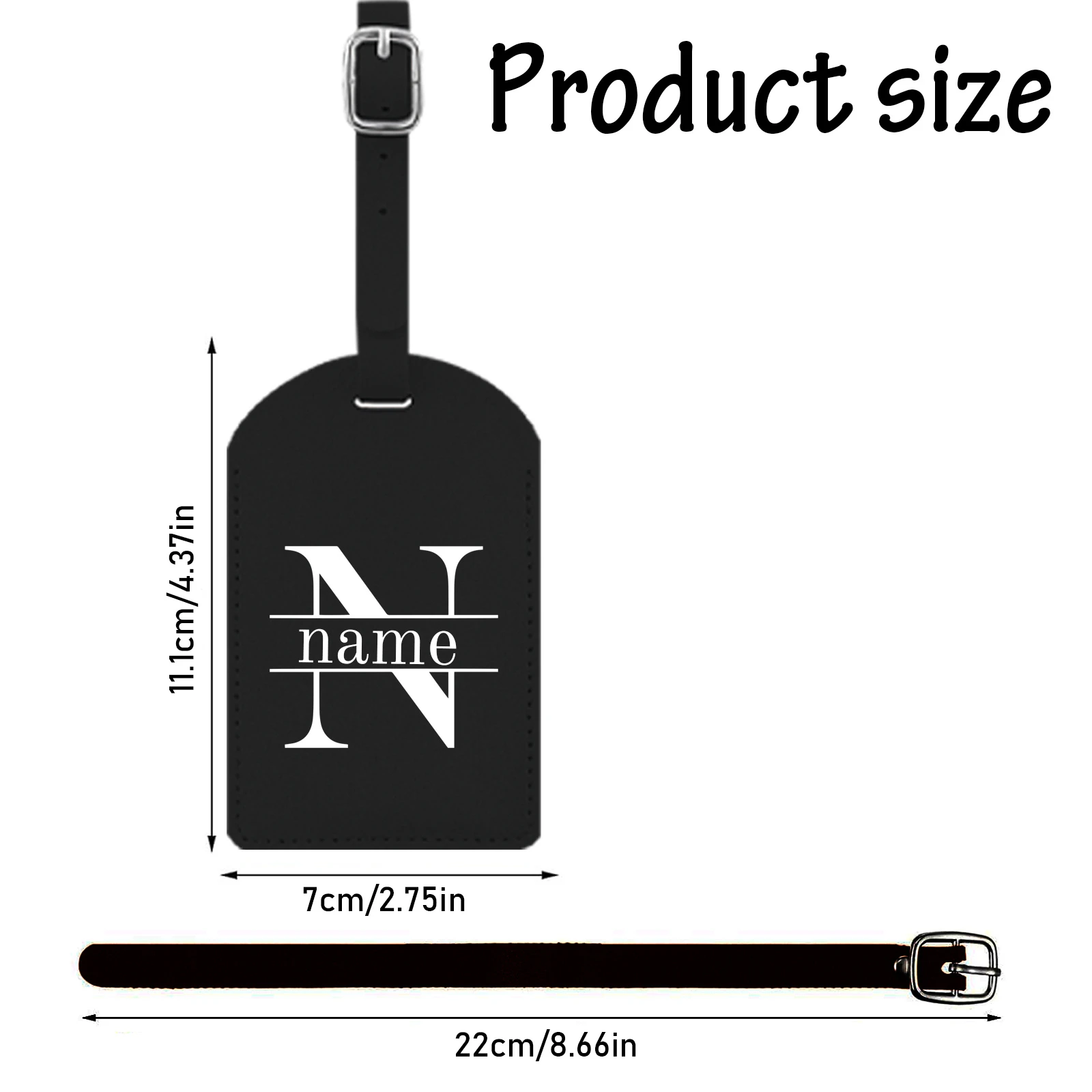 1pc,Personalize Luggage Tags,Luggage Tags for Suitcases,Custom Luggage Tag,Identifier And Name Tag for Travel Suitcases And Bags