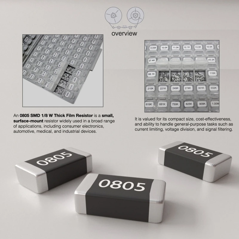 100 TEILE/LOS 0805 SMD Chip Festwiderstand mit Toleranz ± 1 % 0,039 R 0,04 R 0,043 R Filmwiderstand