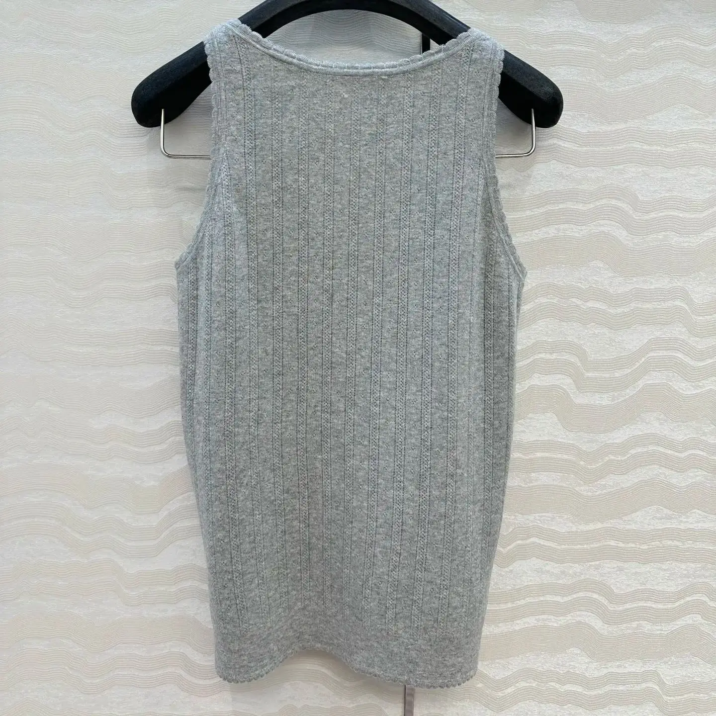 

Breathable Cotton Blend Cami Comfy Knit Tank Top Slim Straps Ideal for Heatwaves Beach Coverups Easy Everyday Outfits HX046