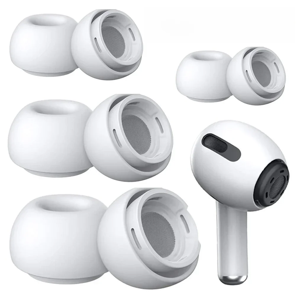 Pour Airpods Pro 1/2 écouteurs en Silicone souple housse de protection coussin de réduction du bruit embouts d'oreille pour Apple Air Pods Pro
