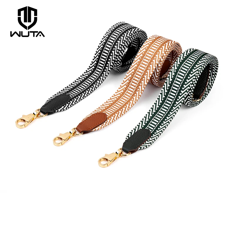 WUTA Bag Strap for Hermes Kelly Bags Webbing cotton Shoulder Strap 110cm  Adjustable Replacement Crossbody Belts Bag Accessories