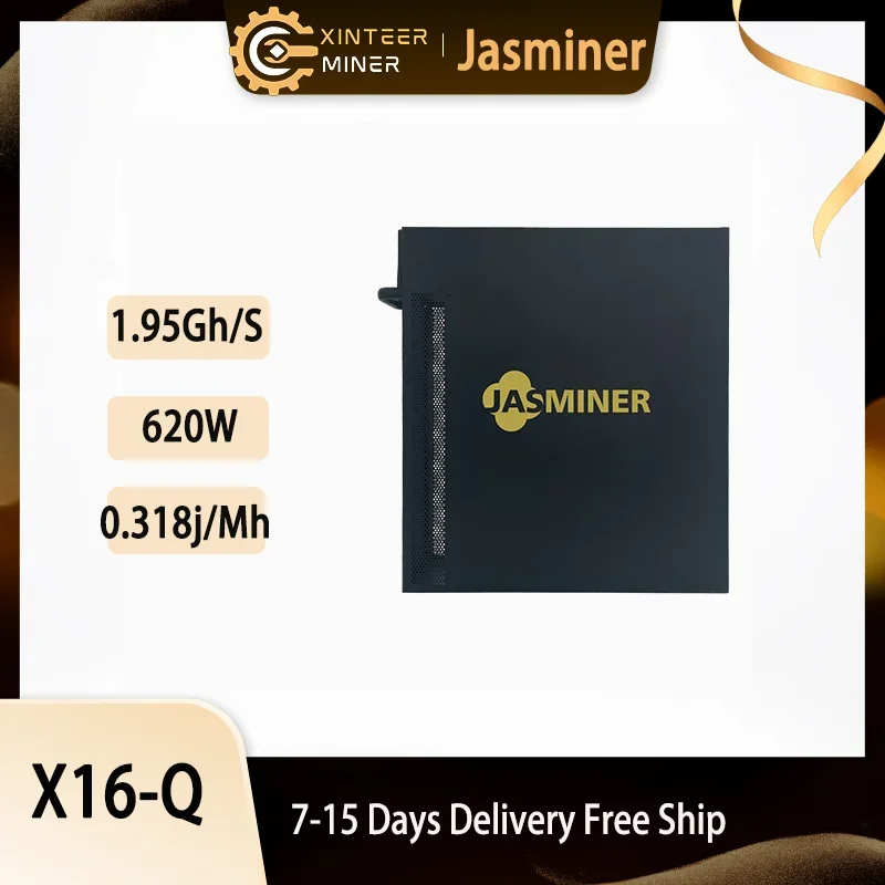 New Jasminer X16-Q 1950MH 620W X16Q 1750M 590W Power with WIFI ETC/ZIL ETHW OCTA jasminer x16 q miner