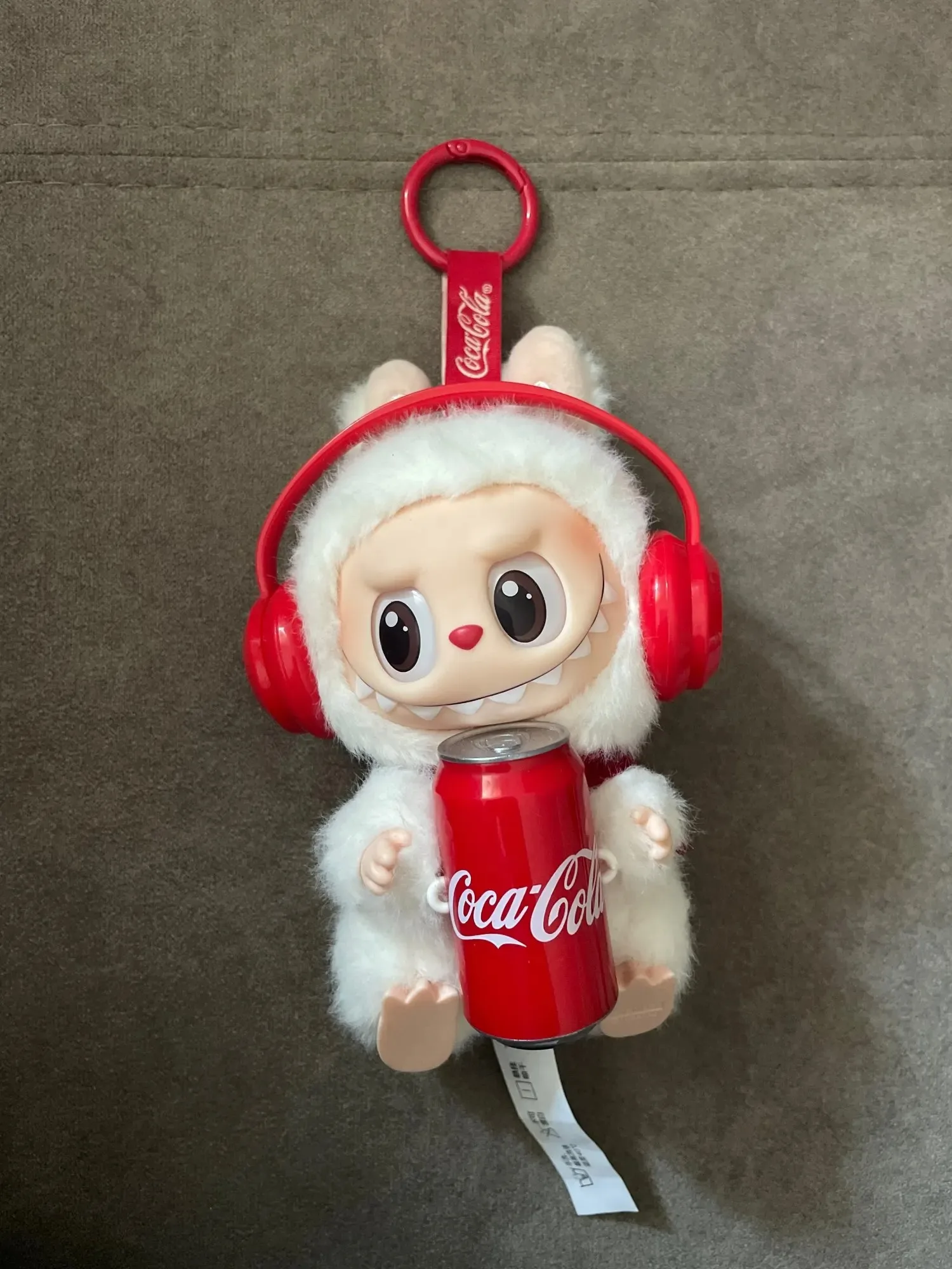 

labubu For Labubu 17cm Macaron Color Cotton Doll Earphone Accessories 10cm Fashion Earphones Cute Doll Earphones