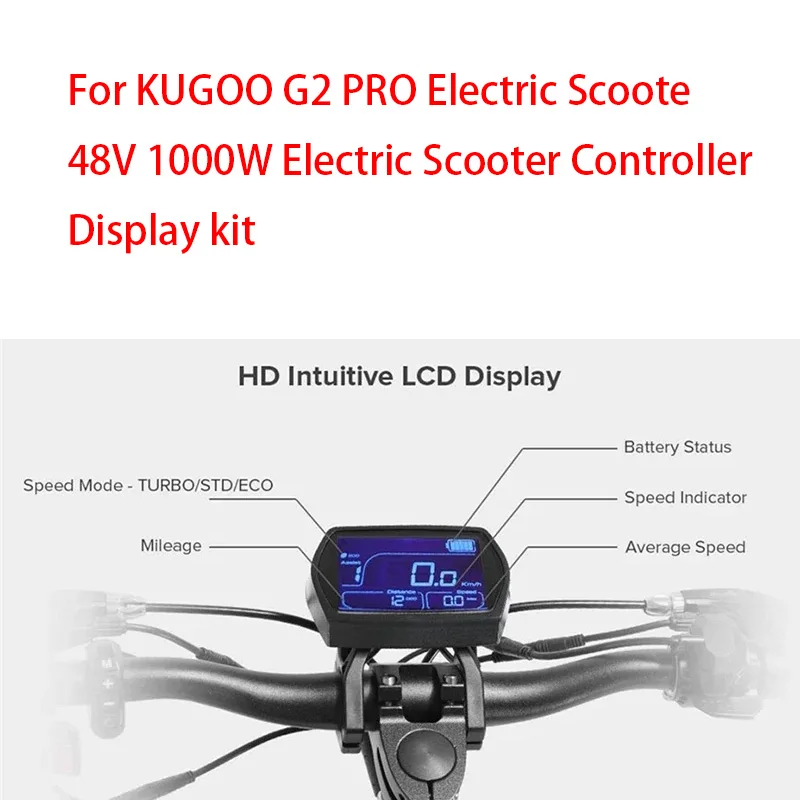 For KUGOO G2 PRO Electric Scooter 48V 1000W Electric Scooter Controller Kit Display Digital Meter Brushless DC Motor Controller