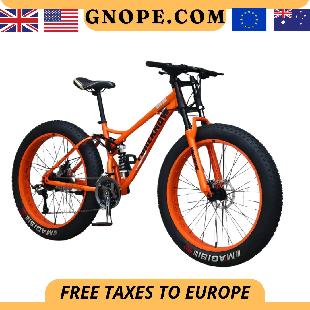 Fat tire bike,double disc brake 24inch 26 inch cheap adult bicycle snow beach bike fashionh 