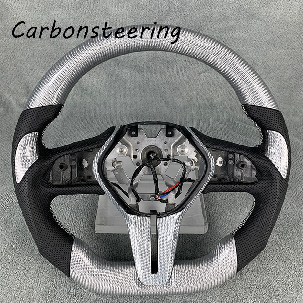 Car accessories for Infiniti interior Customized Honeycomb carbon fiber steering wheel for Q60 Q50 QX30 QX50 QX60 G37 upgrades