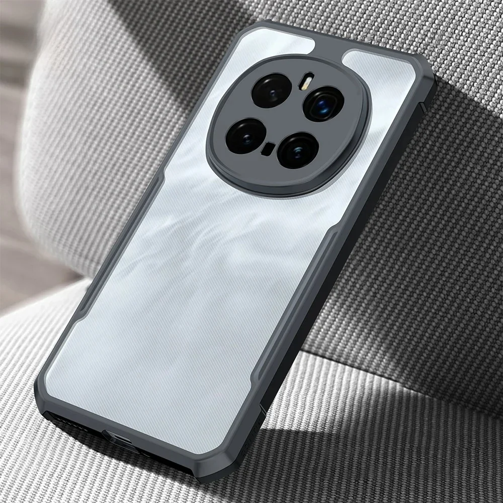 Xundd dla Honor Magic7 Pro Magic 7 Case, Airabg Anti-drop Lens Protection TPU + akrylowy cienki i miękki tył w paski przezroczysta okładka — zdjęcie produktu 7
