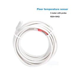 NTC 10K Indoor 3 meter kabel boden heizung sensor wasserdichte sonde für heizung thermostat