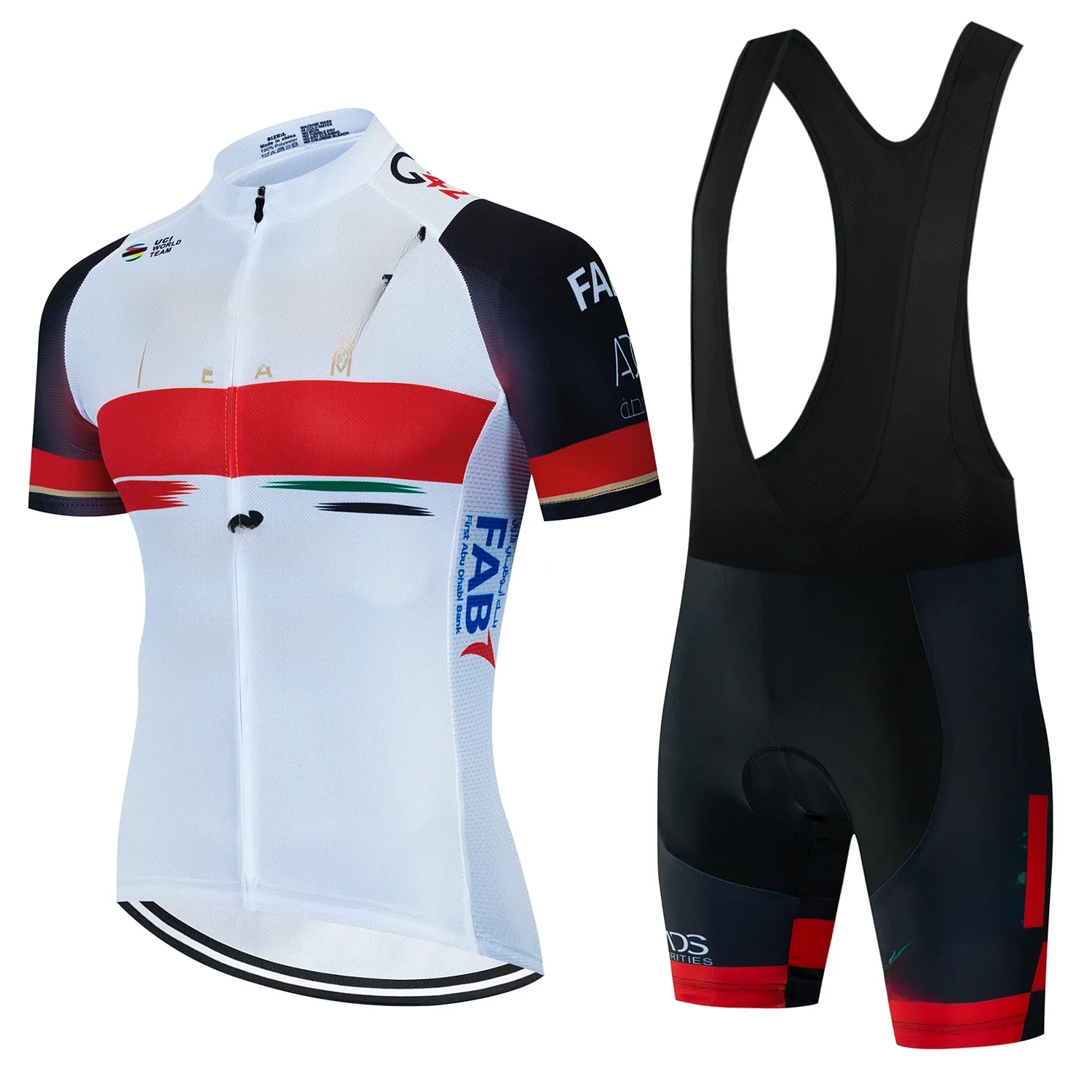 AliExpress UAE Cycling Clothes Jersey Men Set Mtb Road Bike Uniform Shorts Man Mountain Complete 2024 Bib Men's