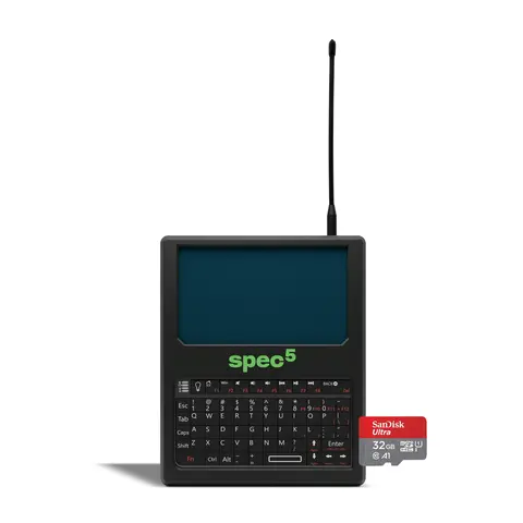 Spec5 Strike Linux Handheld Computer 915MHz LoRa Meshtastic 32GB Preloaded Raspberry Pi OS WiFi Bluetooth