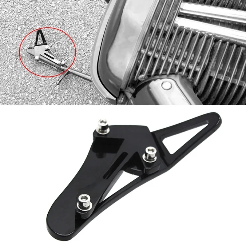 Dla BMW R18 R-18 R 18 Classic 2020 2021 2022 Motocyklowa podpórka boczna Powiększalnik Płyta Kickstand Przedłużenie Pad — zdjęcie 2