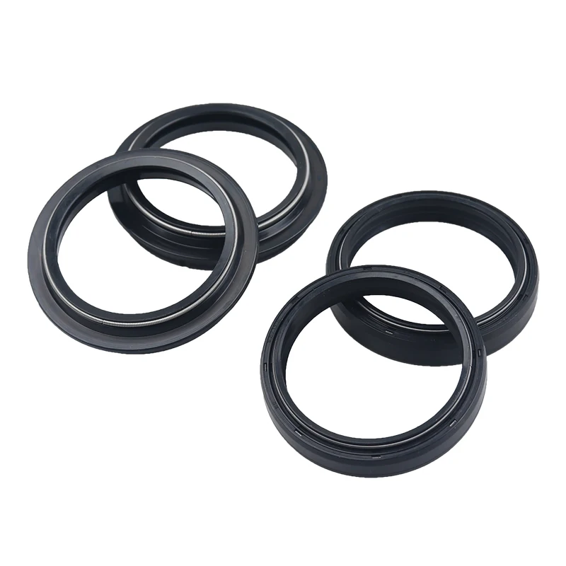 JSRAOIMG 33x45x8/10.5mm Motorcycle Front Fork Damper Oil Seals & Dust Cover For SUZUKI TS185 BURGMAN 125 400 RV125 Kawasaki KX80