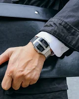 BENLY WATCH Relojes electrónicos para hombre Vintage 70s Estilo retro futurista Moda Led Relojes digitales Filp