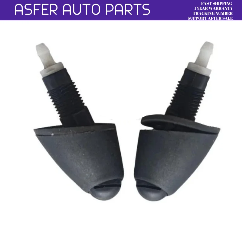 Headlight Washer Nozzle Set 2 Pcs Set For Renault Clio Mk2 Mk3 Scenic Mk2 Oem 8200071219 8200372450 8200372451