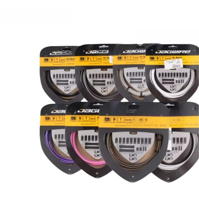 AliExpress Jagwire JAGWIRE 2x Sport Shift Cable Mountain Bike Road Bike 2x Transmission Line Set Speed Control Line Pipe For Shimano and SRAM