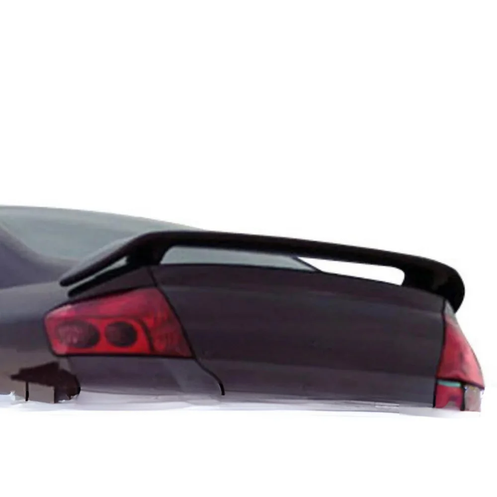 For Peugeot 407 Glass Under Spoiler Fiber Material Rear Roof Spoiler Wing Trunk Lip Car Styling Compatible Tuning Parts