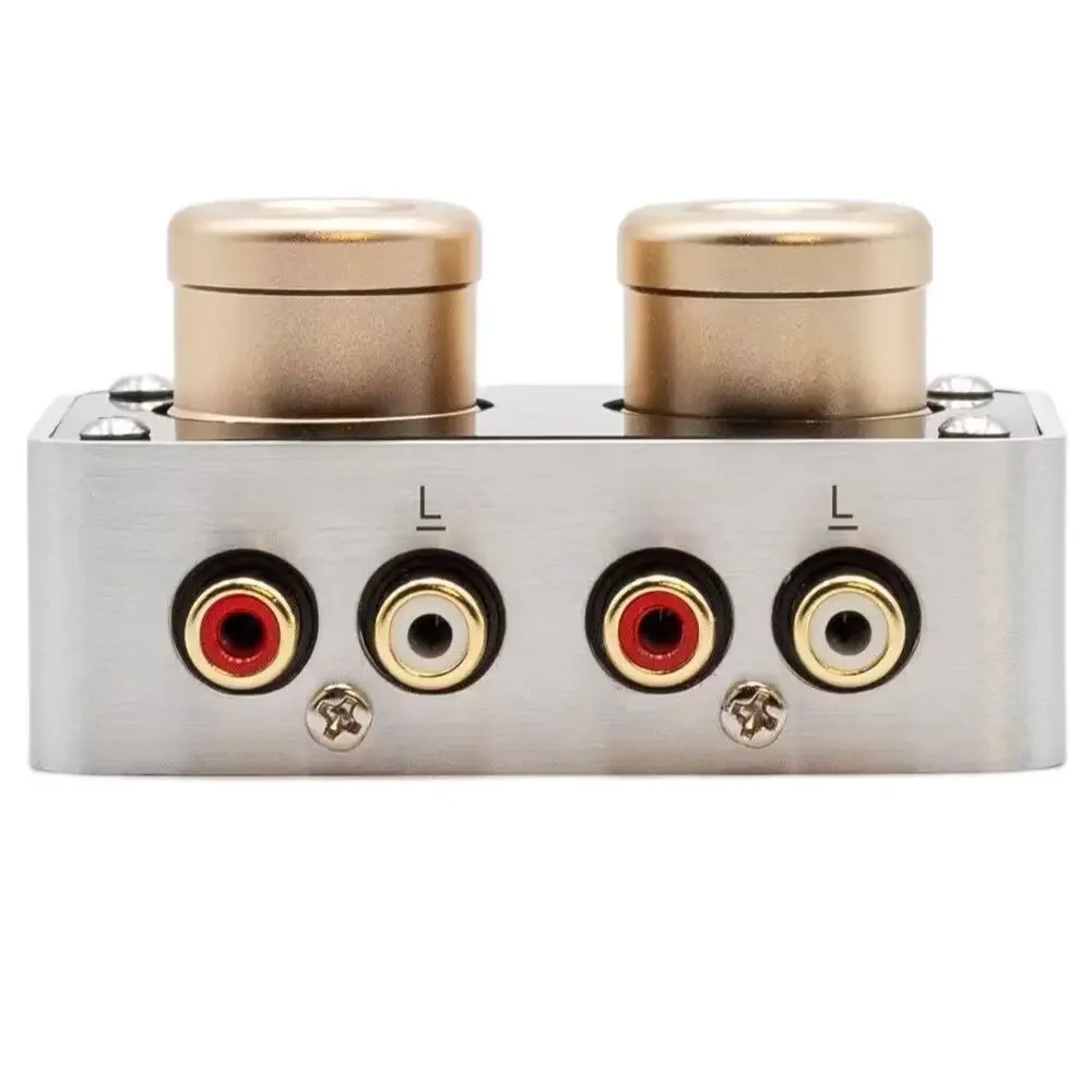 Adaptateur de préampli passif pour lecteur Hifi MP3 MP4, amplificateur de signal audio 1:2 pour améliorer le son de CD de téléphone portable