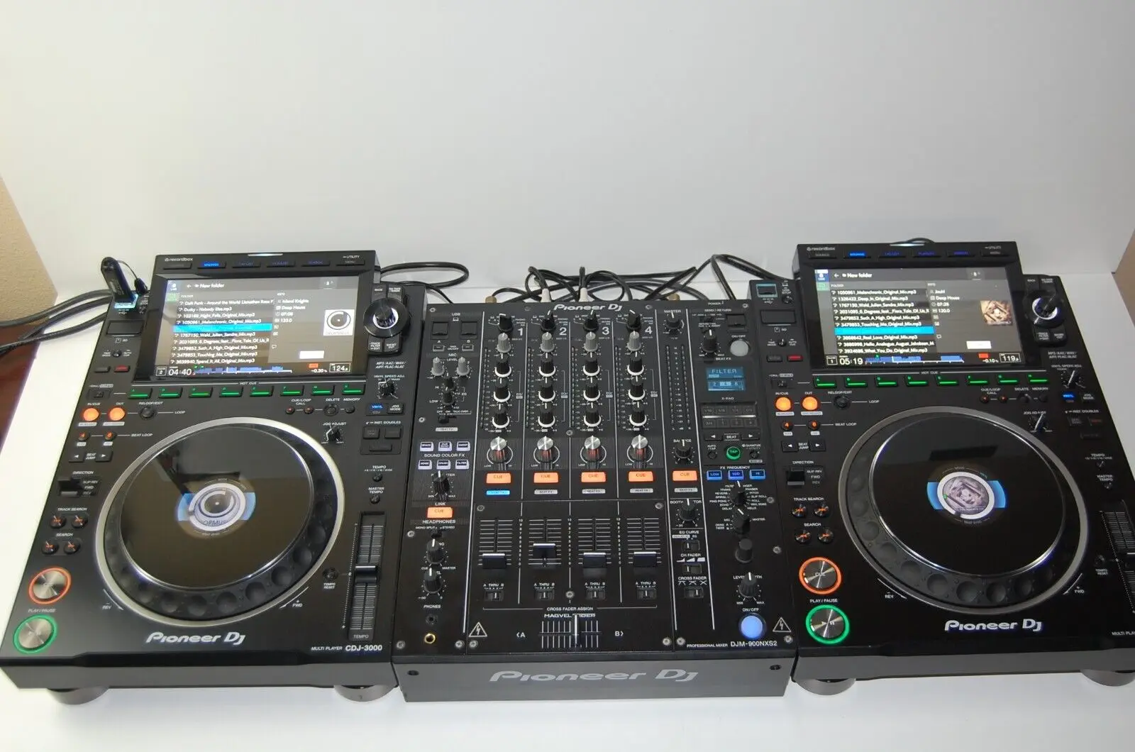 TOP ORIGINAL 100% SALES PIONEER Set 2X CDJ-3000 Turntables + DJM 900NXS2