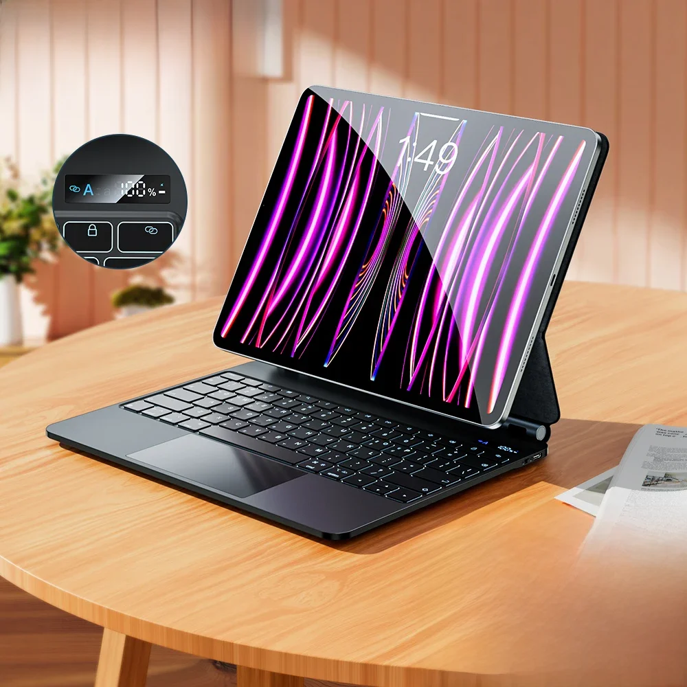 Toocki Backlight Magic Keyboard For iPad Air 4 5 Detachable Bluetooth Wireless Keyboard Case For 11 12.9 inch iPad Pro 2018 2022