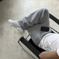 Casual Embroidery Slim Straight Pants Y2k Street Solid Color Sport Pants 2025 Fashion Harajuku Women Couple Tracksuit Leg Pants
