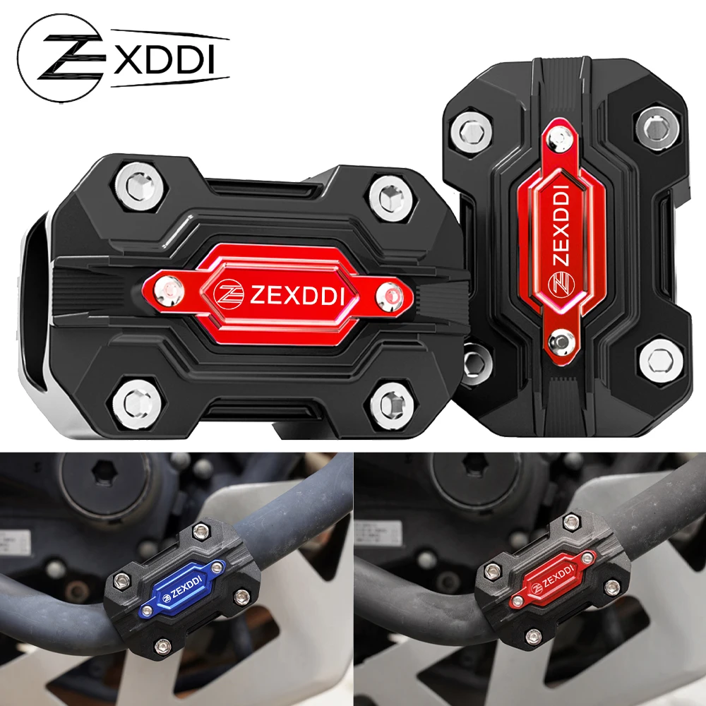 

ZEXDDI Motorcycle Engine Crash Bar Bumper Guard Trim Protecion Block Fit For Triumph Tiger 800 900 850 GT PRO Rally Explorer