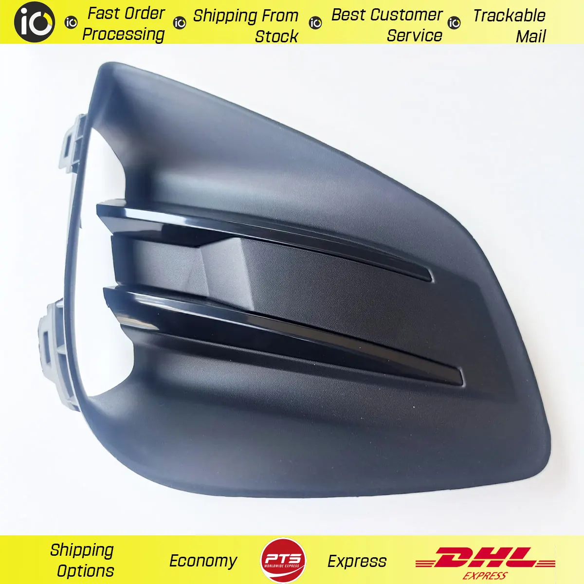 Fog Light Cover R or L For Clio 5 V Fogless Model Black Plated 263313919R Fast Shipping From Warehouse